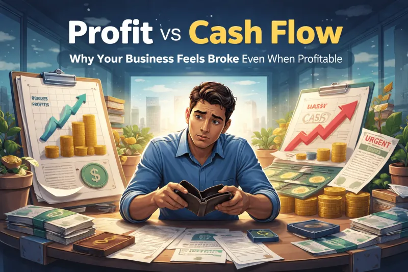 Profitable but Broke: Understanding Why Growing Businesses Run Out of Cash